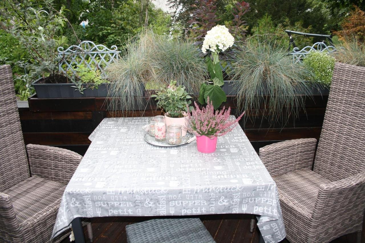 Apartment Am Buchenhain Presseck Bagian luar foto