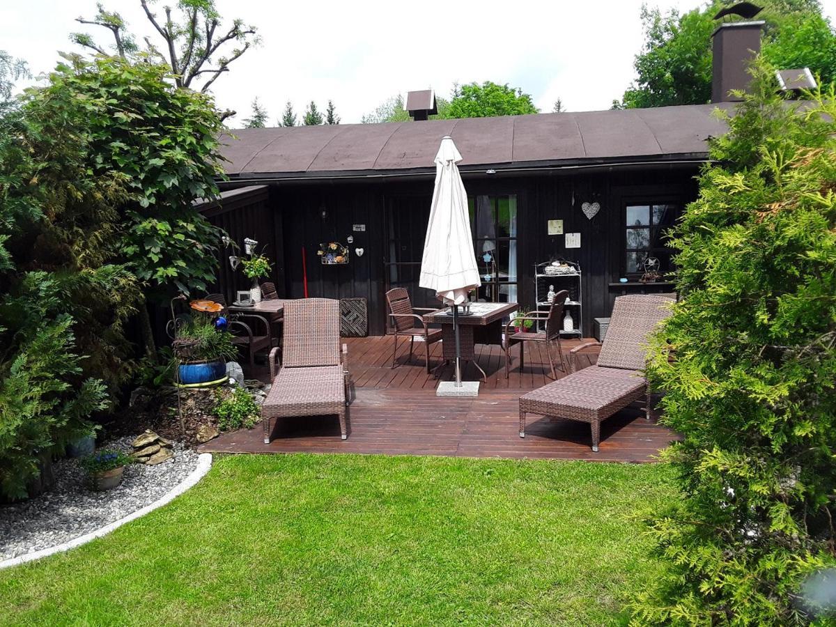 Apartment Am Buchenhain Presseck Bagian luar foto
