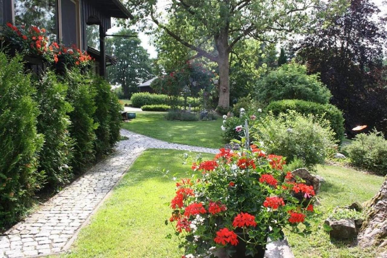 Apartment Am Buchenhain Presseck Bagian luar foto