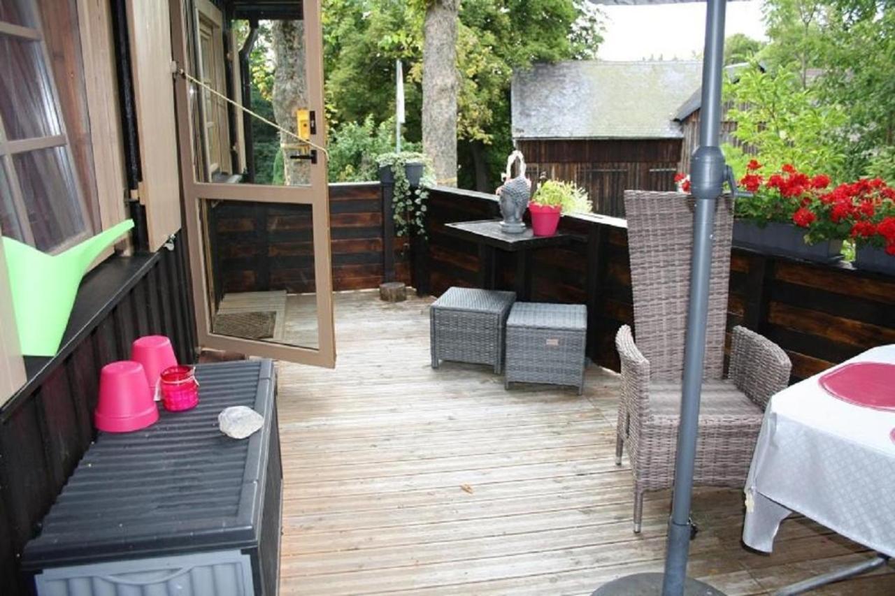 Apartment Am Buchenhain Presseck Bagian luar foto