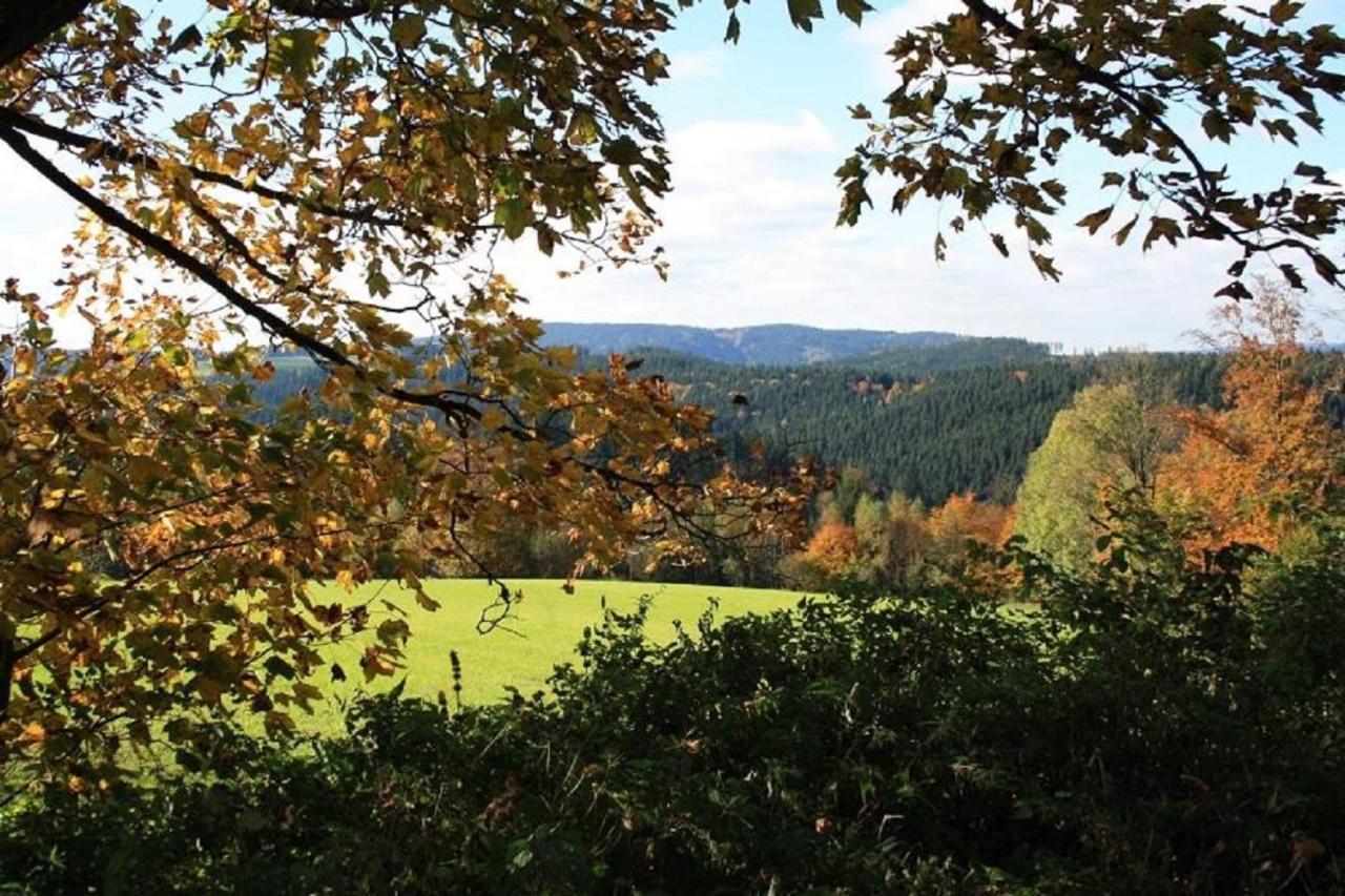 Apartment Am Buchenhain Presseck Bagian luar foto